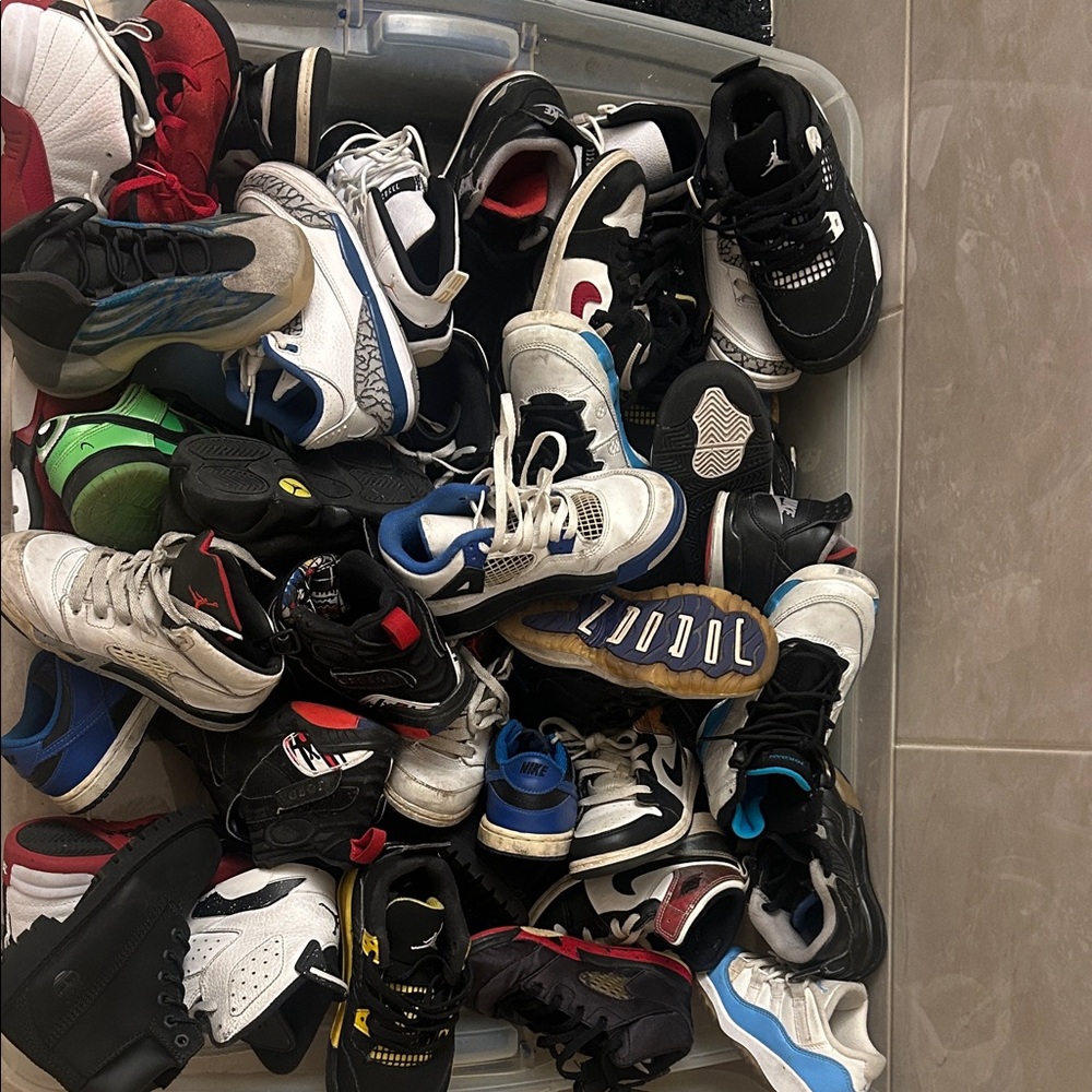 Assorted Athletic Sneakers Collection